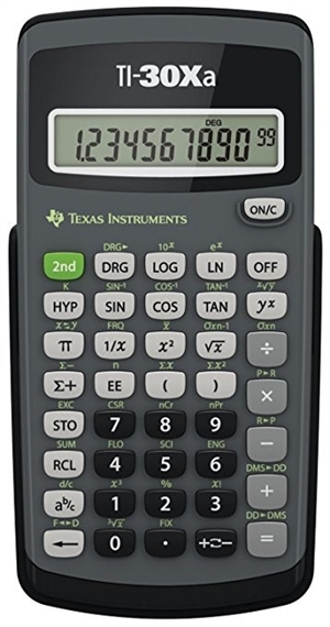 Znanstveni kalkulator Texas Instruments TI-30Xa